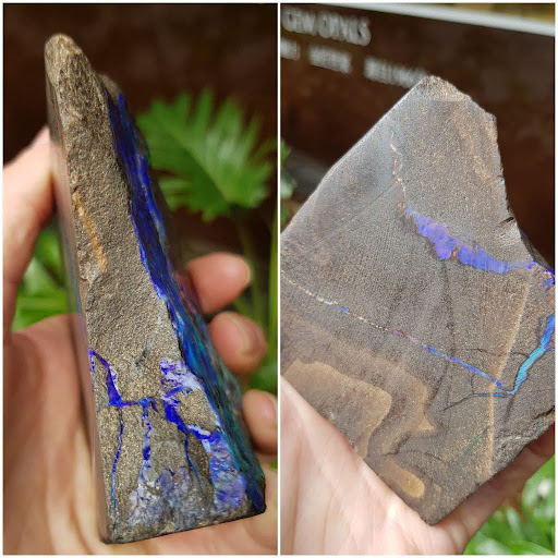 boulder opal specimen 